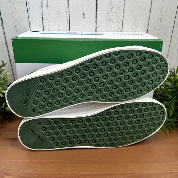 Tretorn Men's Swerve White Lace Up Sneakers Size 10 - Picture 8 of 8